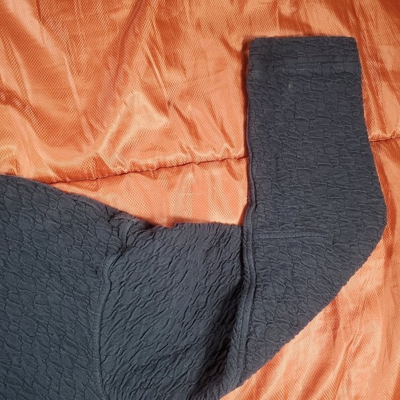 Lululemon Rippled Textured Full Zip Jacket Autumn Black‎ Size 6 MSRP: $149 EUC - Picture 6 of 16